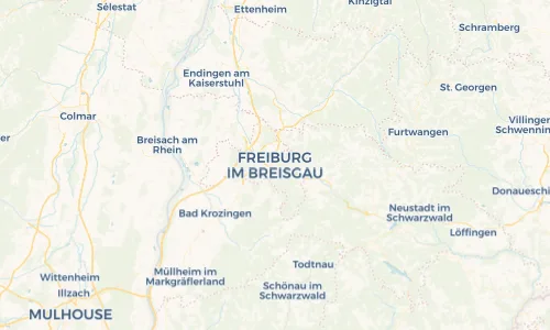 Regenradar Vorschaubild - Aktuelle Niederschläge in Freiburg im Breisgau und Umgebung