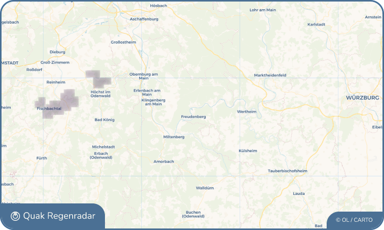 Quak Regenradar-Widget Freudenberg