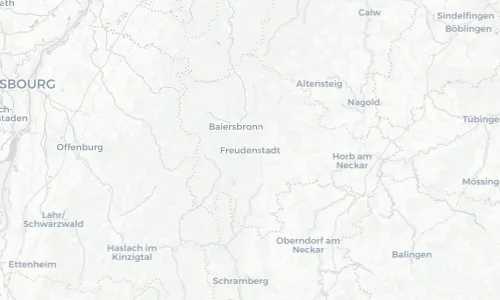Regenradar Vorschaubild - Aktuelle Niederschläge in Freudenstadt und Umgebung