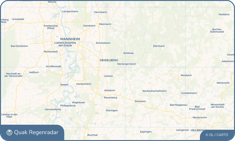 Quak Regenradar-Widget Gaiberg