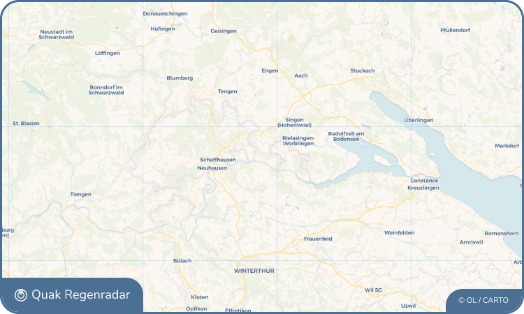 Quak Regenradar-Widget Gailingen am Hochrhein