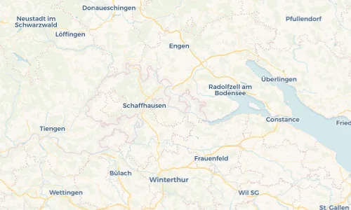 Regenradar Vorschaubild - Aktuelle Niederschläge in Gailingen am Hochrhein und Umgebung