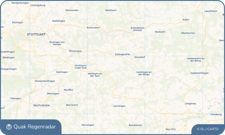 Quak Regenradar-Widget Gammelshausen