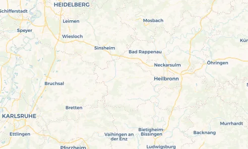 Regenradar Vorschaubild - Aktuelle Niederschläge in Gemmingen und Umgebung