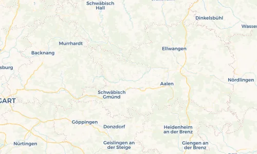 Regenradar Vorschaubild - Aktuelle Niederschläge in Göggingen und Umgebung