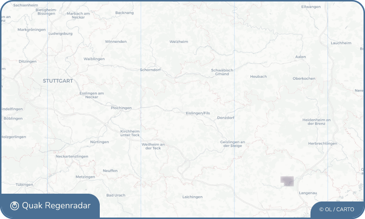 Regenradar-Widget für Göppingen
