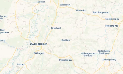 Regenradar Vorschaubild - Aktuelle Niederschläge in Gondelsheim und Umgebung