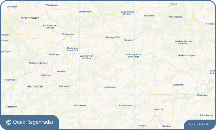 Quak Regenradar-Widget Gosbach