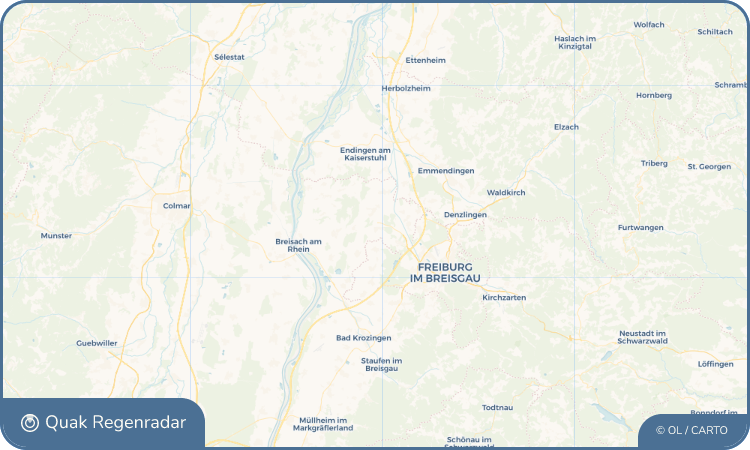 Quak Regenradar-Widget Gottenheim