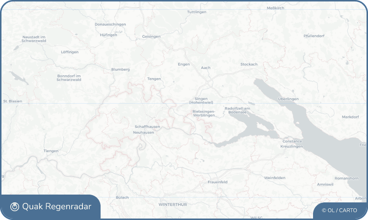 Quak Regenradar-Widget Gottmadingen