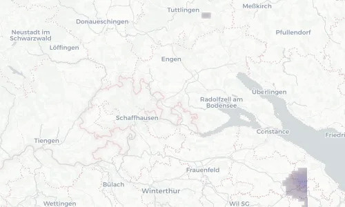 Regenradar Vorschaubild - Aktuelle Niederschläge in Gottmadingen und Umgebung