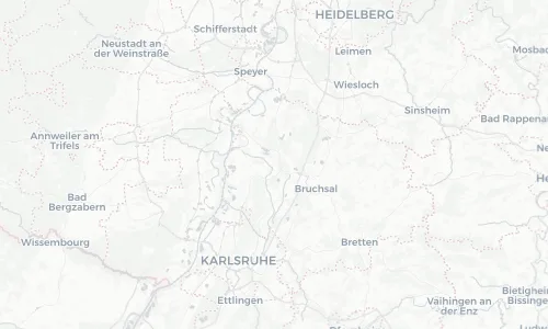 Regenradar Vorschaubild - Aktuelle Niederschläge in Graben-Neudorf und Umgebung