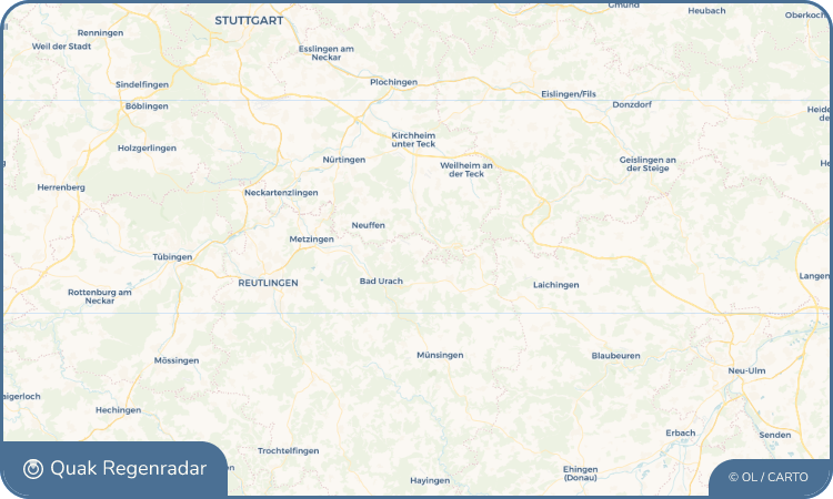 Regenradar-Widget für Grabenstetten