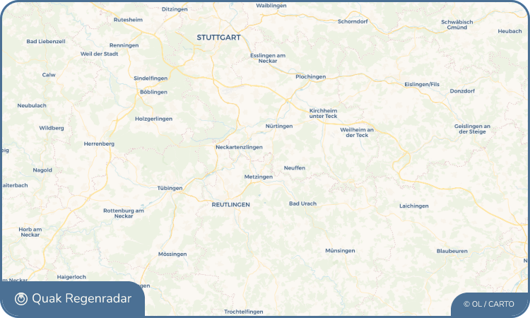 Quak Regenradar-Widget Grafenberg