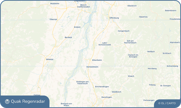 Quak Regenradar-Widget Grafenhausen