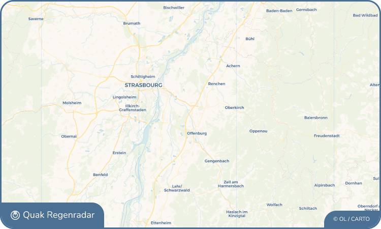 Quak Regenradar-Widget Griesheim