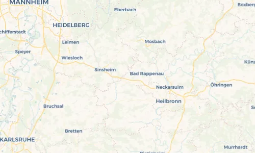 Regenradar Vorschaubild - Aktuelle Niederschläge in Grombach und Umgebung