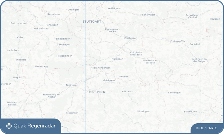 Quak Regenradar-Widget Großbettlingen