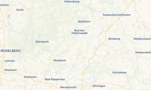 Regenradar Vorschaubild - Aktuelle Niederschläge in Großeicholzheim und Umgebung
