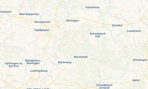 Regenradar Vorschaubild - Aktuelle Niederschläge in Großerlach und Umgebung