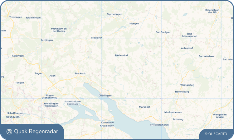 Quak Regenradar-Widget Großschönach