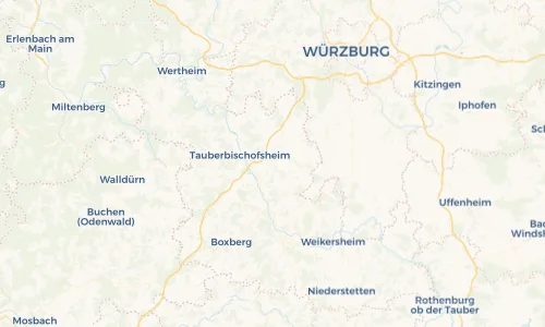 Regenradar Vorschaubild - Aktuelle Niederschläge in Grünsfeld und Umgebung