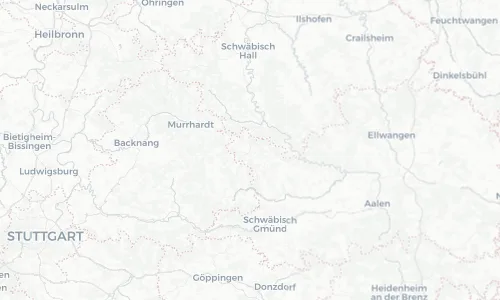 Regenradar Vorschaubild - Aktuelle Niederschläge in Gschwend und Umgebung