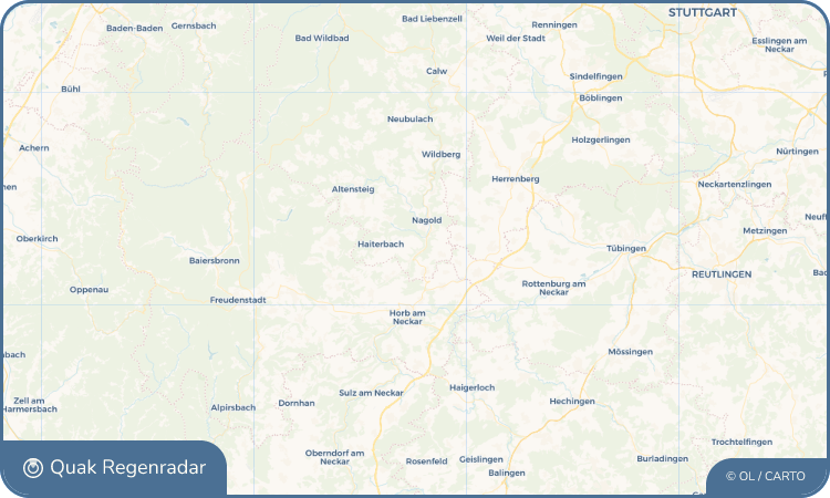 Quak Regenradar-Widget Gündringen