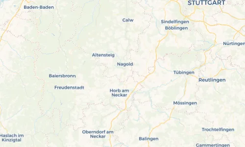 Regenradar Vorschaubild - Aktuelle Niederschläge in Gündringen und Umgebung