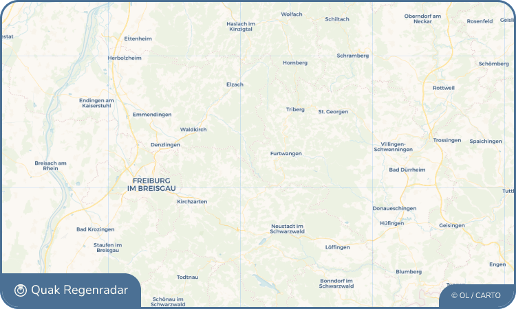 Quak Regenradar-Widget Gütenbach