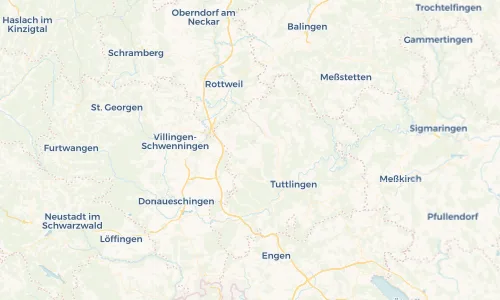 Regenradar Vorschaubild - Aktuelle Niederschläge in Gunningen und Umgebung