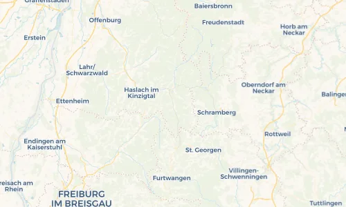 Regenradar Vorschaubild - Aktuelle Niederschläge in Gutach (Schwarzwaldbahn) und Umgebung