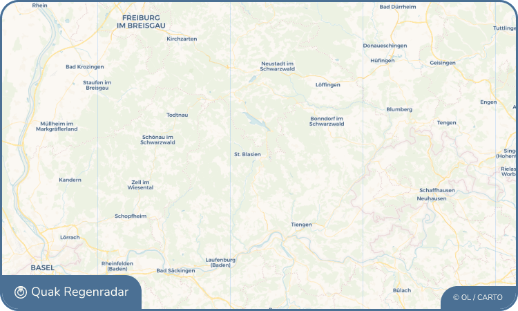 Quak Regenradar-Widget Häusern