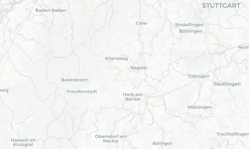Regenradar Vorschaubild - Aktuelle Niederschläge in Haiterbach und Umgebung