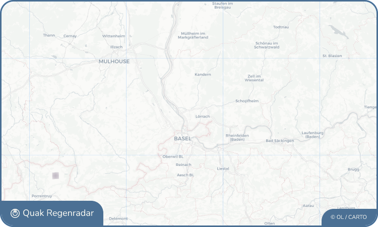 Quak Regenradar-Widget Haltingen