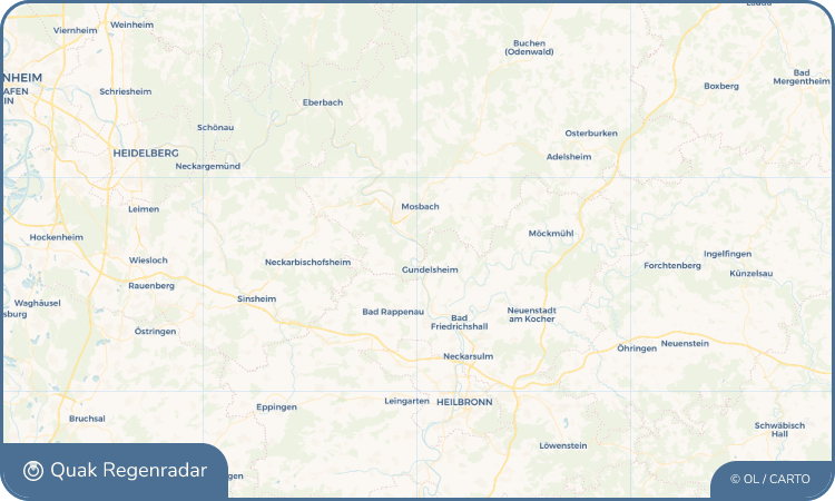 Quak Regenradar-Widget Haßmersheim