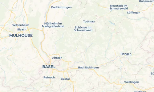 Regenradar Vorschaubild - Aktuelle Niederschläge in Hausen im Wiesental und Umgebung