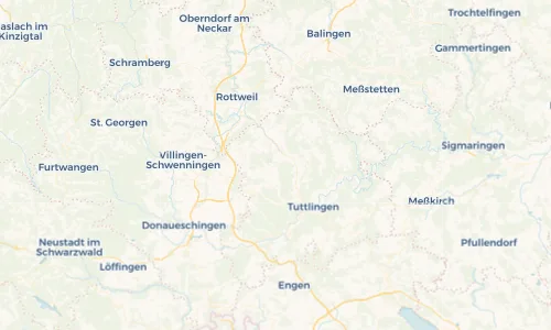 Regenradar Vorschaubild - Aktuelle Niederschläge in Hausen ob Verena und Umgebung