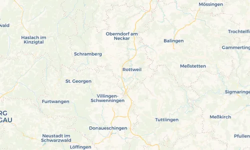 Regenradar Vorschaubild - Aktuelle Niederschläge in Hausen und Umgebung