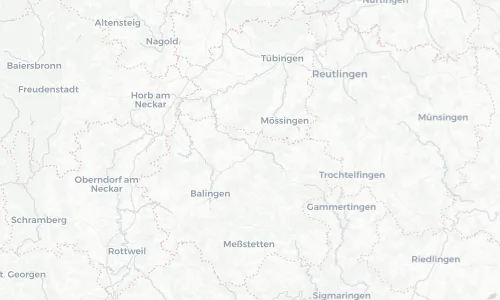 Regenradar Vorschaubild - Aktuelle Niederschläge in Hechingen und Umgebung