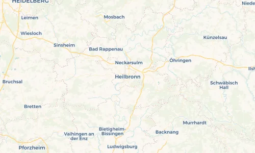 Regenradar Vorschaubild - Aktuelle Niederschläge in Heilbronn und Umgebung