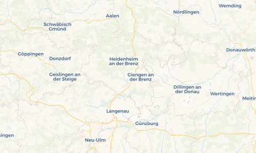 Regenradar Vorschaubild - Aktuelle Niederschläge in Herbrechtingen und Umgebung