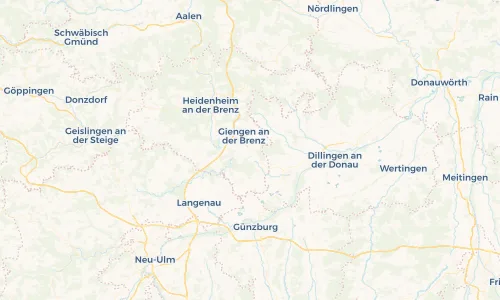 Regenradar Vorschaubild - Aktuelle Niederschläge in Hermaringen und Umgebung