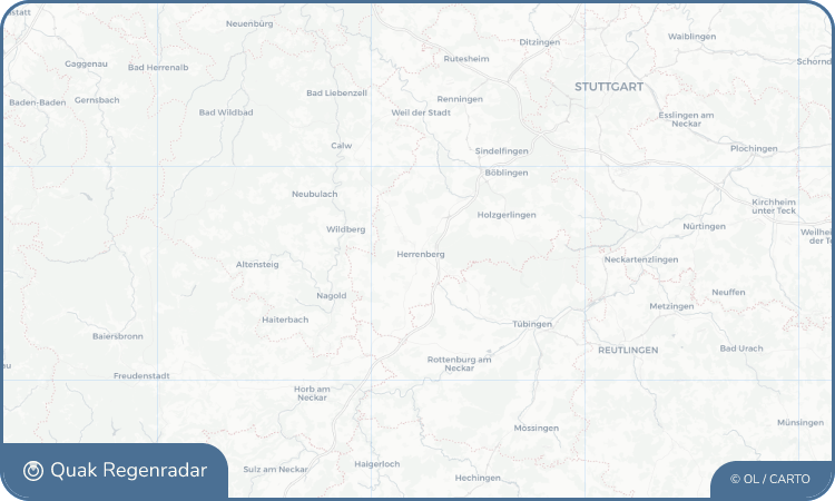 Quak Regenradar-Widget Herrenberg