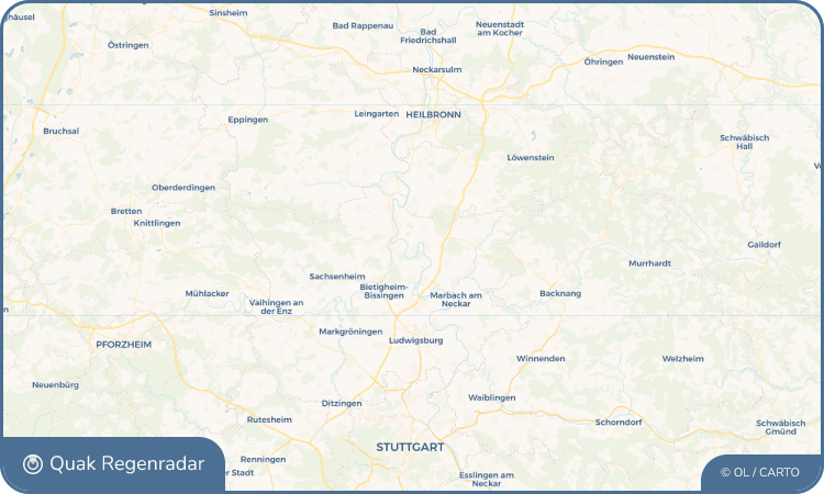 Quak Regenradar-Widget Hessigheim