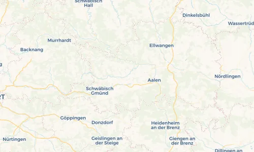 Regenradar Vorschaubild - Aktuelle Niederschläge in Heuchlingen und Umgebung