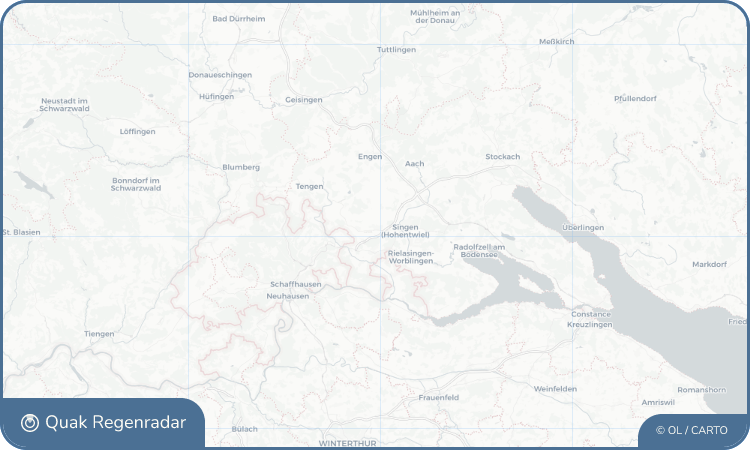 Quak Regenradar-Widget Hilzingen