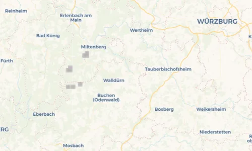 Regenradar Vorschaubild - Aktuelle Niederschläge in Höpfingen und Umgebung