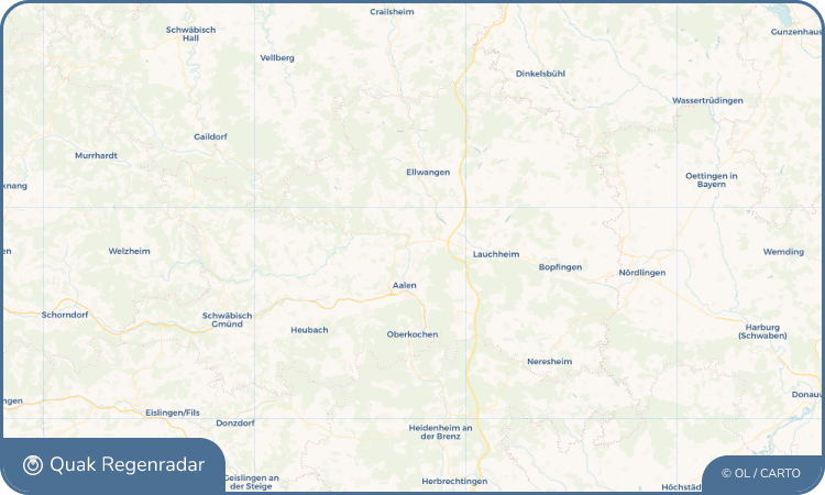 Quak Regenradar-Widget Hofen
