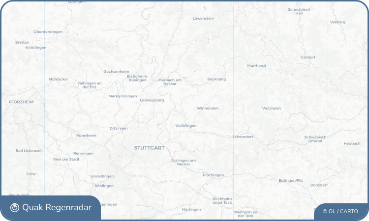 Quak Regenradar-Widget Hohenacker